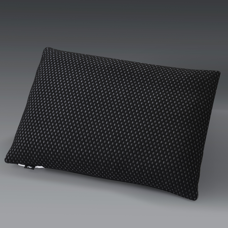 Black Cusheez Pillows 2-Pack by Phaf, soft and supportive cushions shown in the image with plush fabric and rectangular shape.