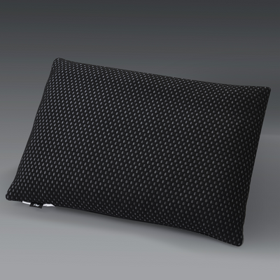 Black Cusheez Pillows 2-Pack by Phaf, soft and supportive cushions shown in the image with plush fabric and rectangular shape.