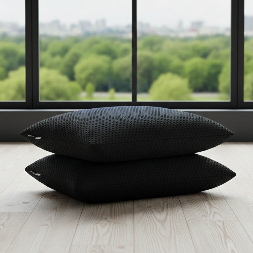 Two Phaf Cusheez Pillows in a 2-pack, featuring soft fabric and plush filling, perfect for comfortable sleep or lounging.
