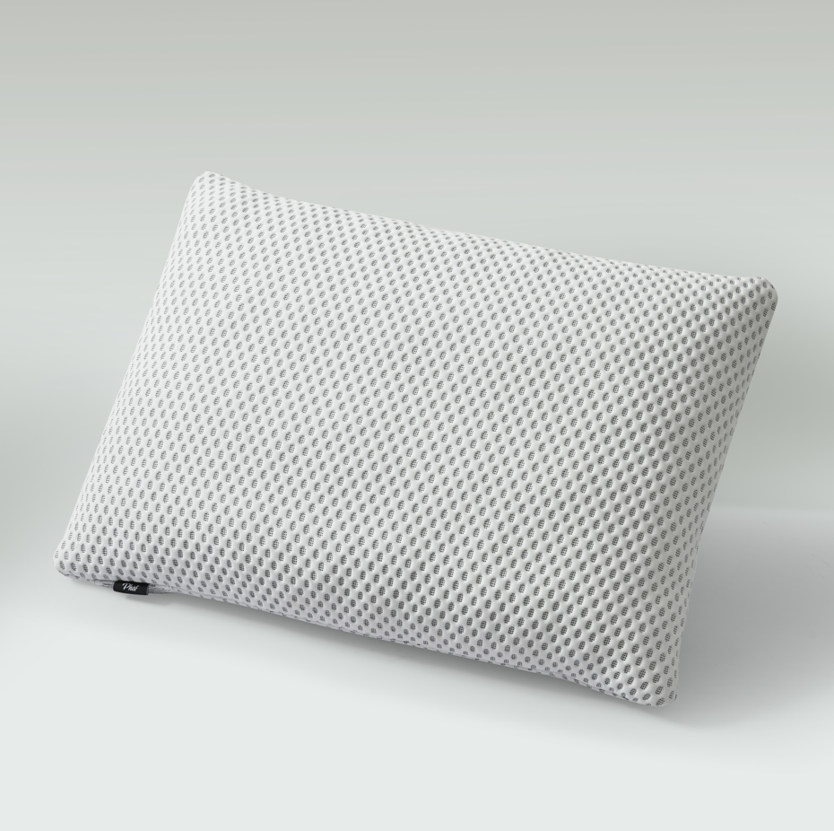 Pair of white Cusheez pillows from Phaf, soft and comfortable bedding accessories in a 2-pack, shown in the image.